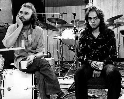 Genesis, Peter and Phil, circa 1973