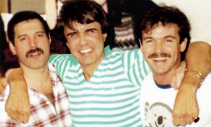 Freddie Mercury, Dave Clark und John Christie