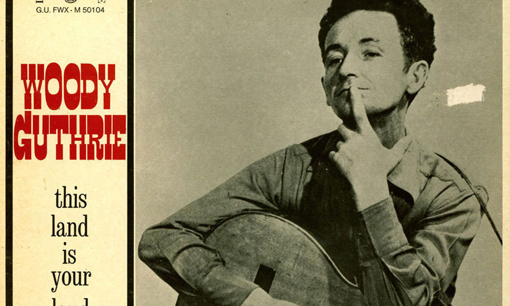 Woodie Guthrie This Land Is Your Land Cover