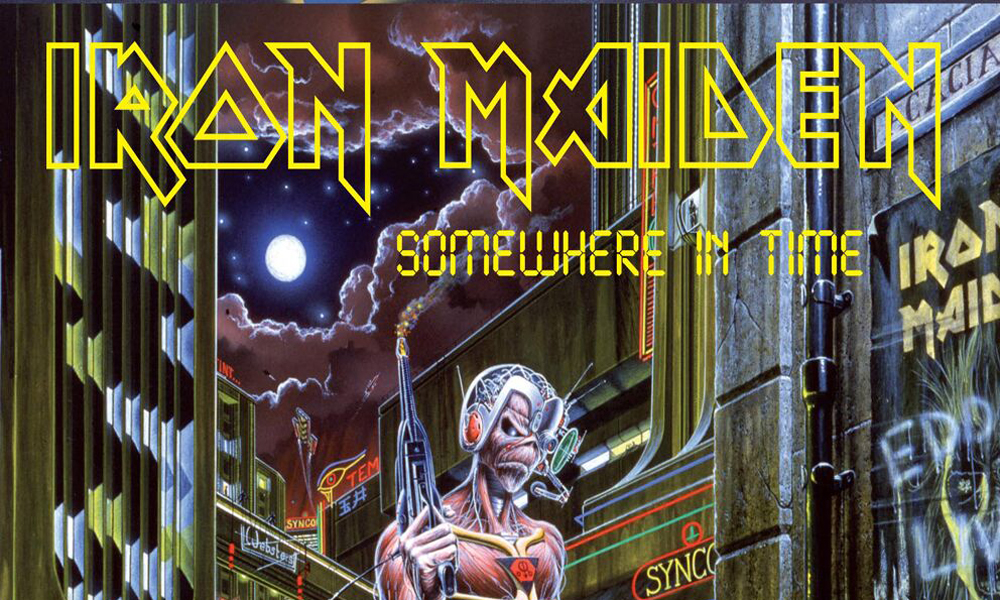 Iron Maiden Cover - Somewhere In Time Iron Maiden Schicken Eddie In Die ...