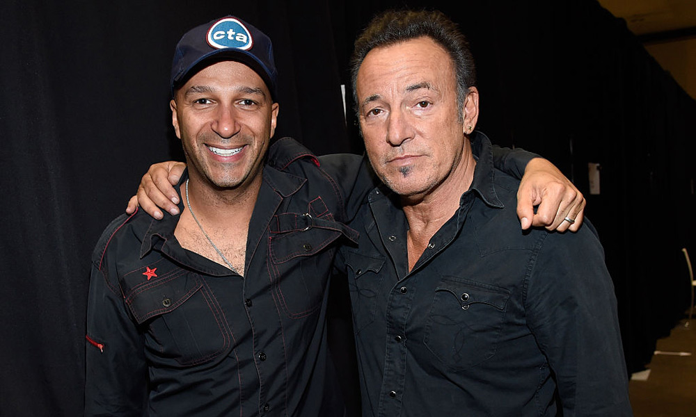 Tom Morello und Bruce Springsteen