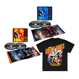 Guns N Roses - Use Your Illusion 2CD - T-Shirt