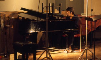 Paul McCartney 1974 in den Abbey Road Studios